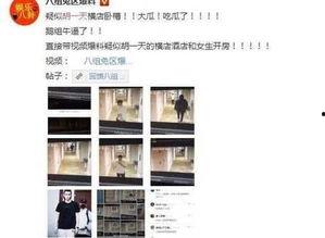 粉丝爆料视频出轨,明星疑似出轨，真相令人震惊